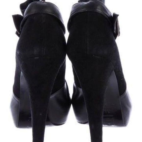 JENNI KAYNE PEEP TOE PLATFORM BOOTIES - Picture 4 of 5